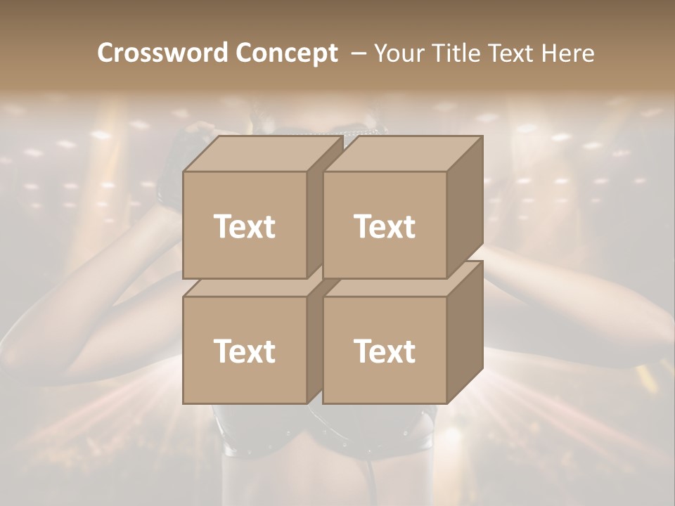 Event Attractive Glass PowerPoint Template
