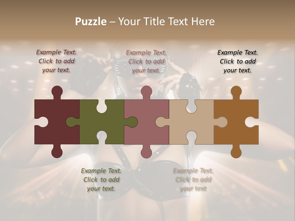 Event Attractive Glass PowerPoint Template