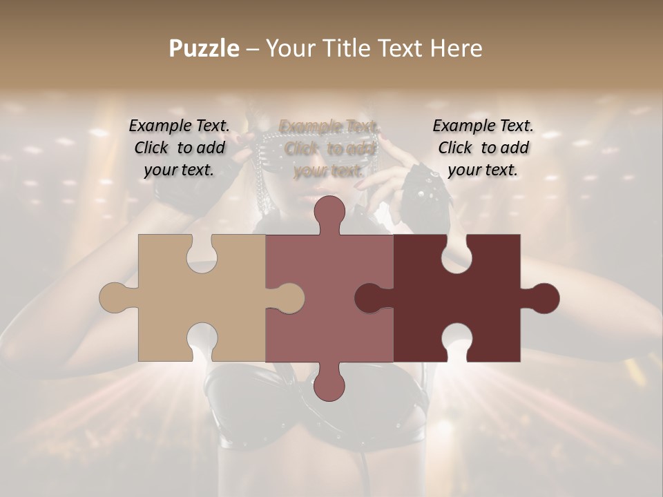 Event Attractive Glass PowerPoint Template