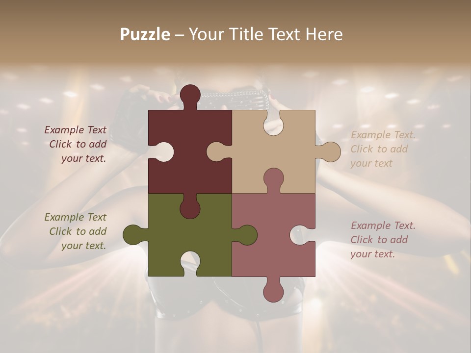 Event Attractive Glass PowerPoint Template