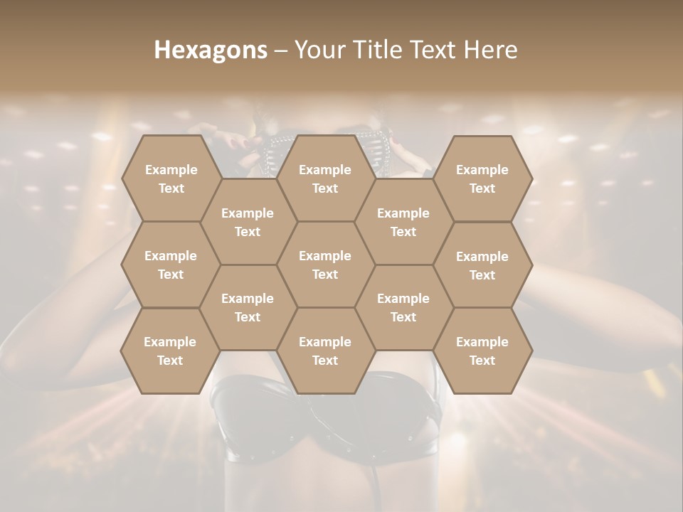 Event Attractive Glass PowerPoint Template