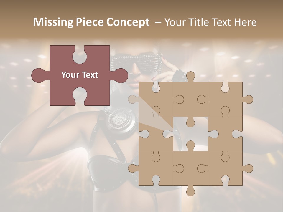 Event Attractive Glass PowerPoint Template