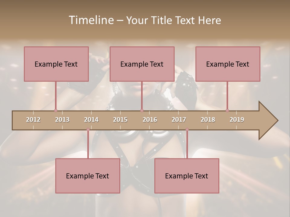 Event Attractive Glass PowerPoint Template