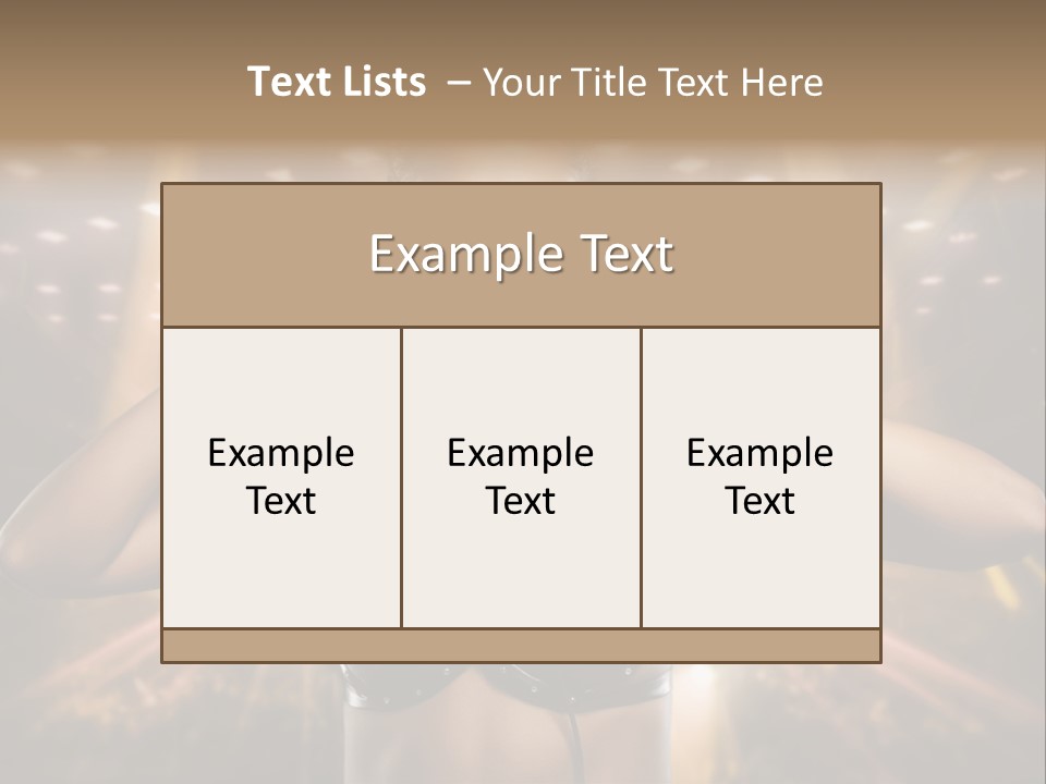 Event Attractive Glass PowerPoint Template