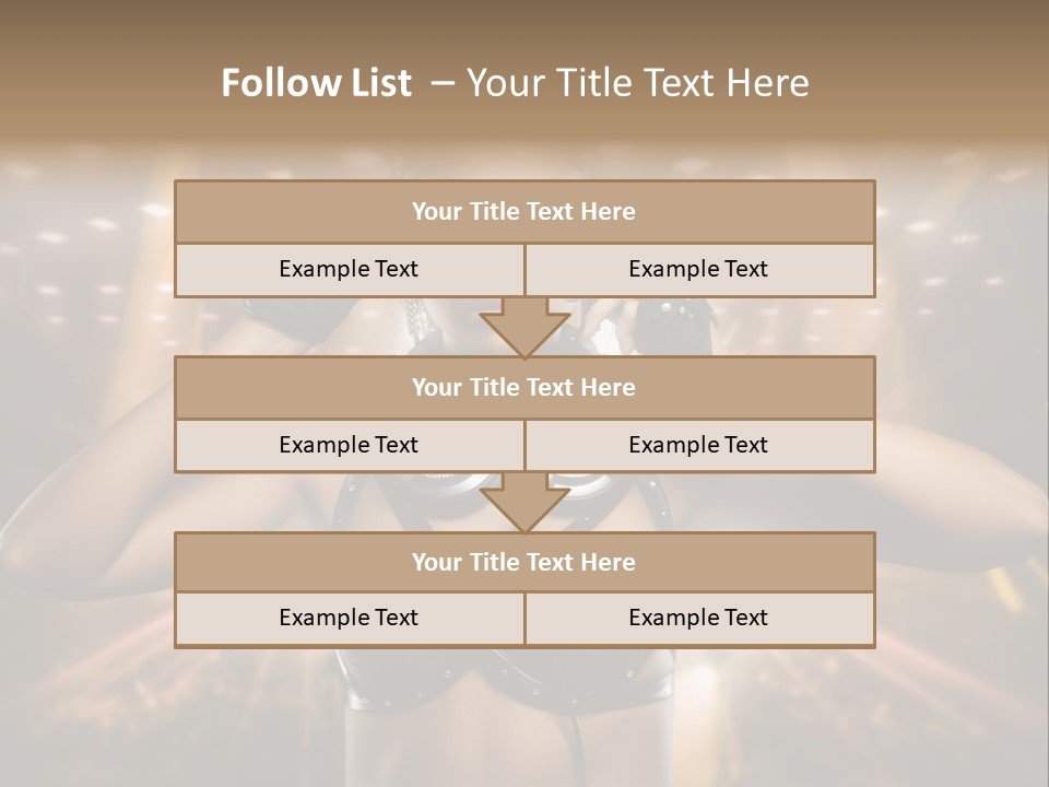 Event Attractive Glass PowerPoint Template