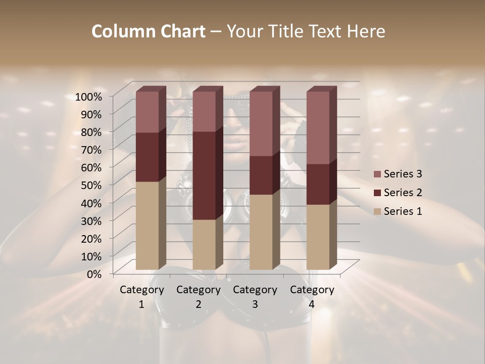 Event Attractive Glass PowerPoint Template