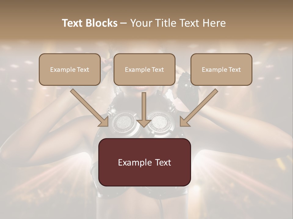 Event Attractive Glass PowerPoint Template