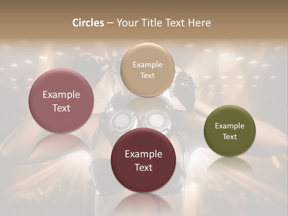 Event Attractive Glass PowerPoint Template