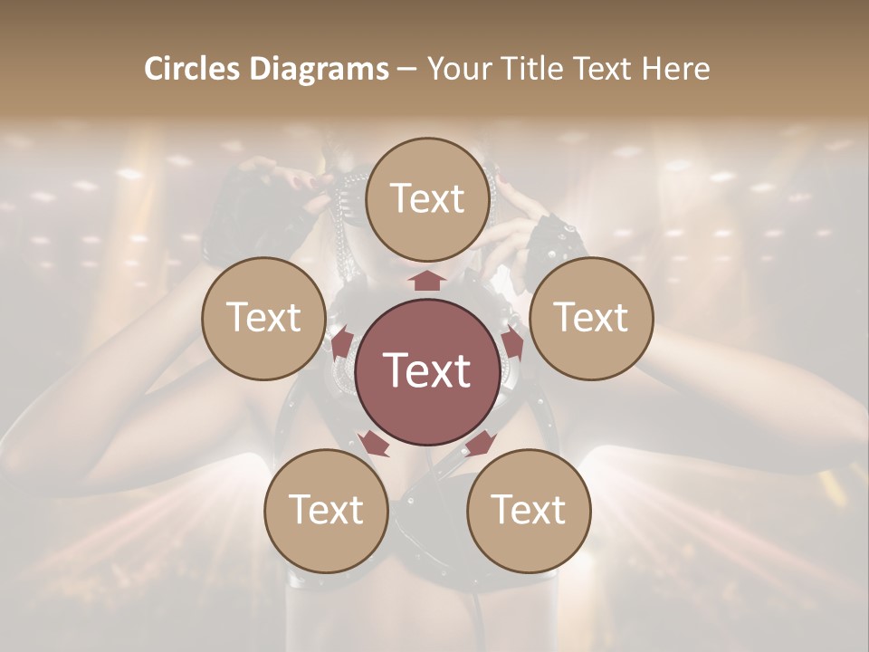 Event Attractive Glass PowerPoint Template