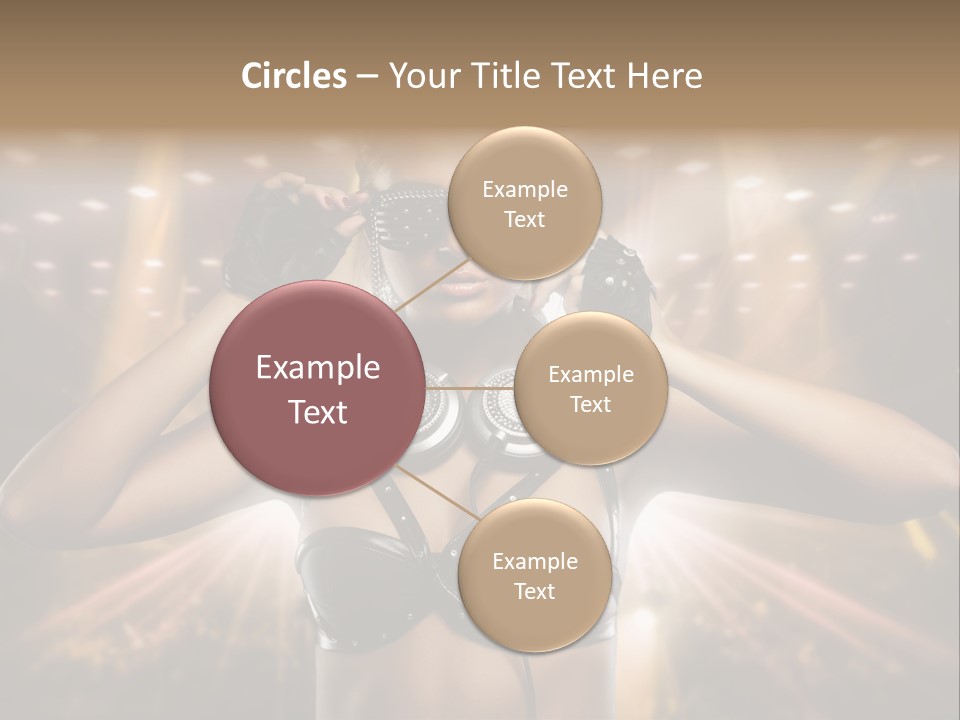 Event Attractive Glass PowerPoint Template