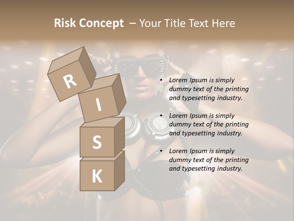 Event Attractive Glass PowerPoint Template