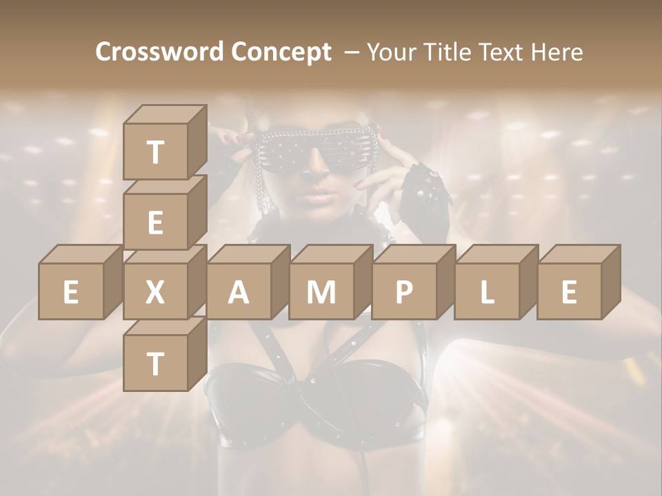 Event Attractive Glass PowerPoint Template
