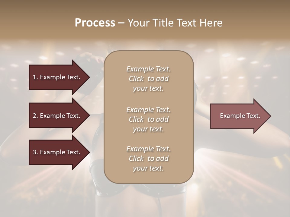 Event Attractive Glass PowerPoint Template