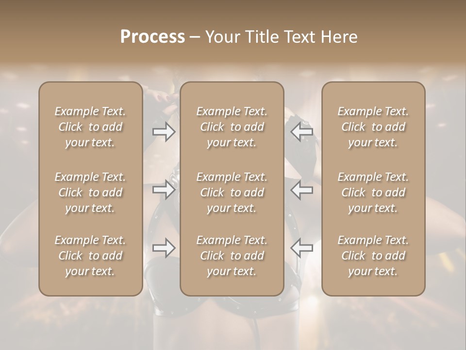 Event Attractive Glass PowerPoint Template