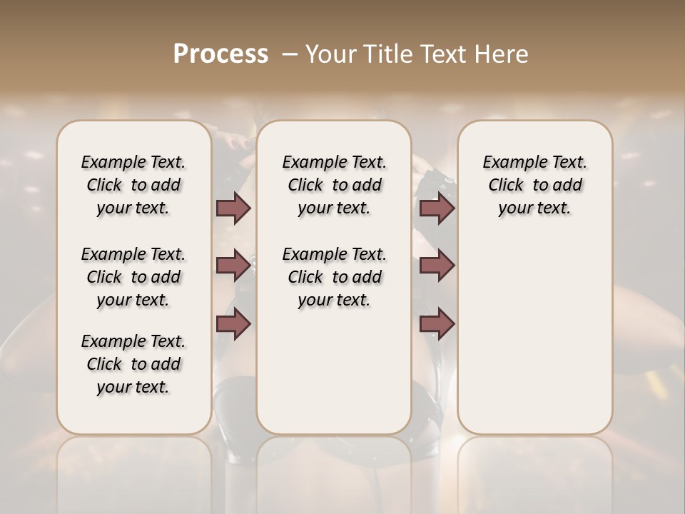 Event Attractive Glass PowerPoint Template
