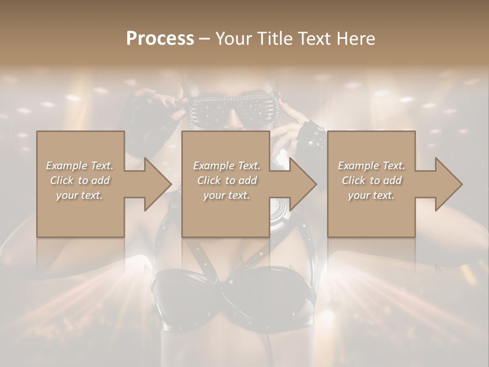 Event Attractive Glass PowerPoint Template