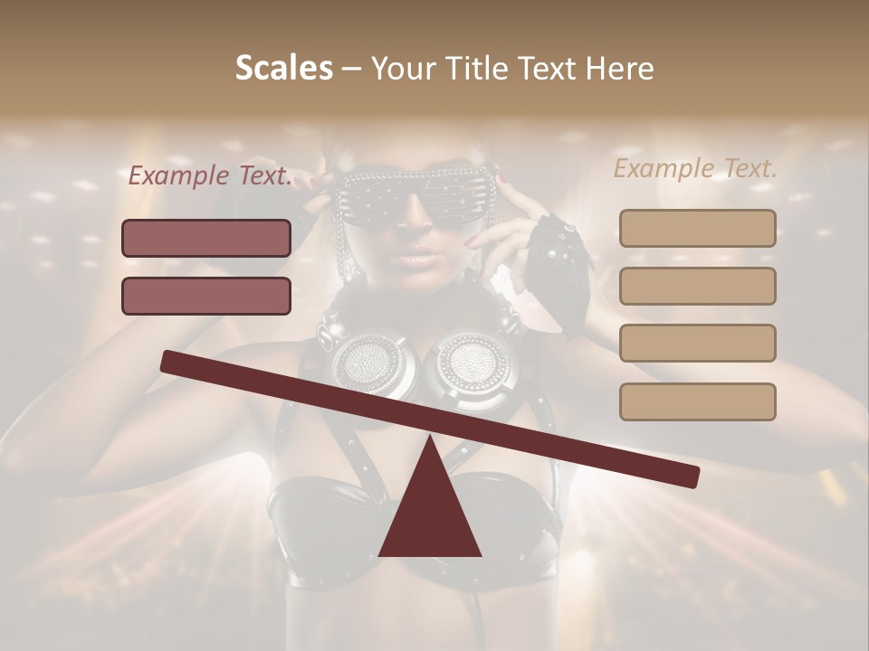 Event Attractive Glass PowerPoint Template