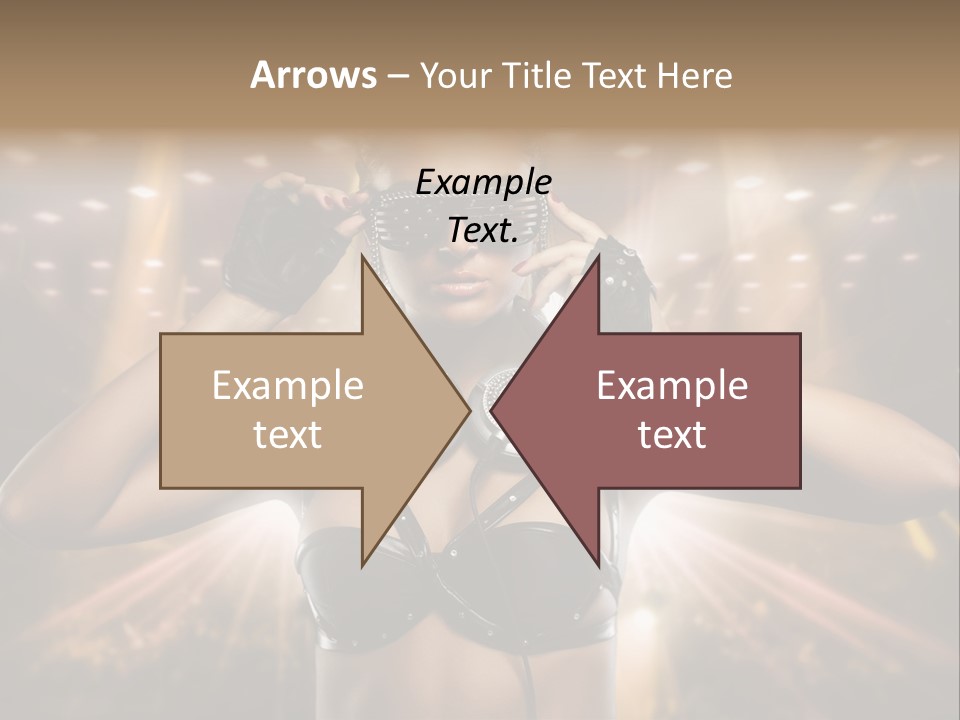 Event Attractive Glass PowerPoint Template