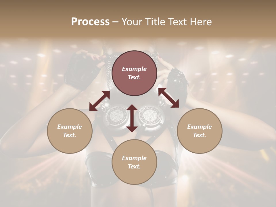 Event Attractive Glass PowerPoint Template