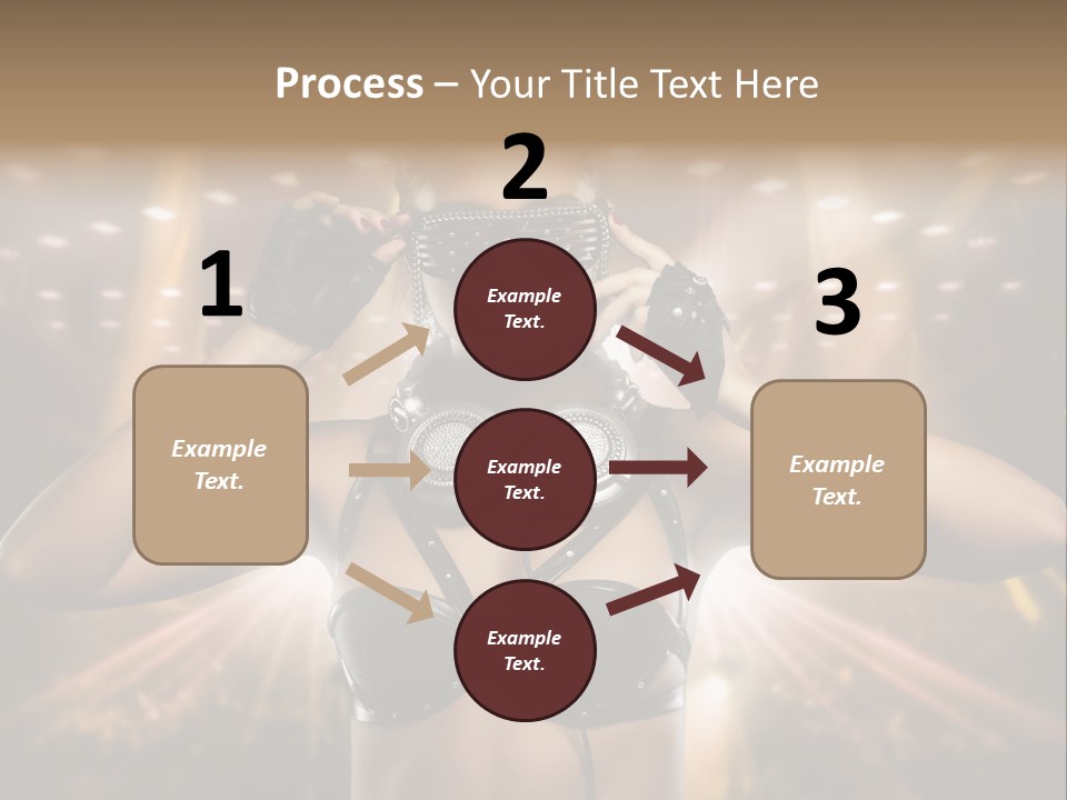 Event Attractive Glass PowerPoint Template