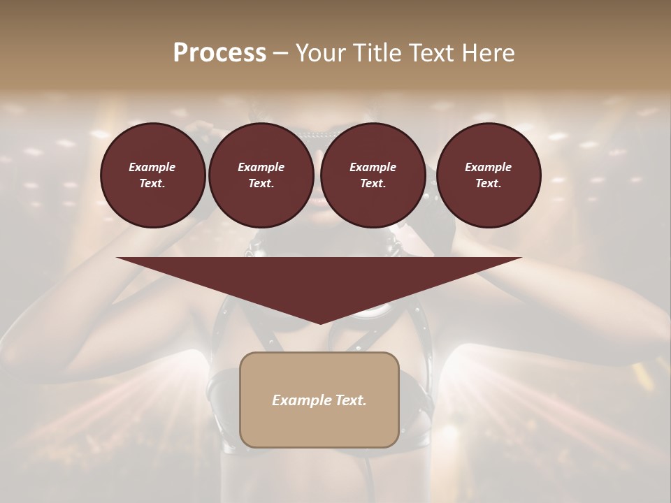 Event Attractive Glass PowerPoint Template