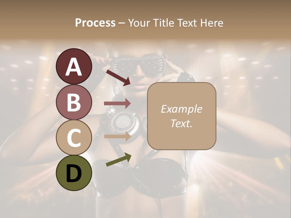 Event Attractive Glass PowerPoint Template