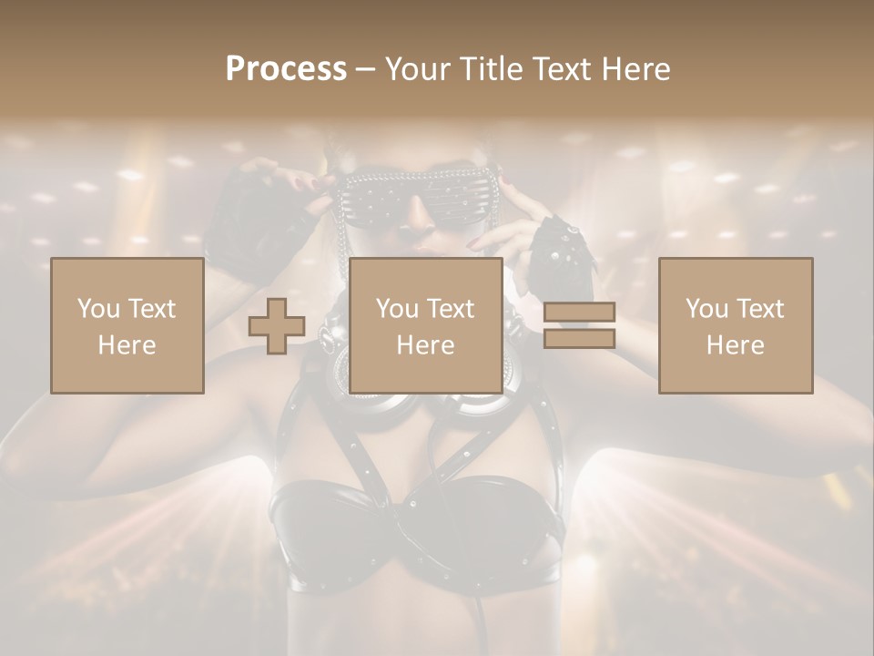 Event Attractive Glass PowerPoint Template
