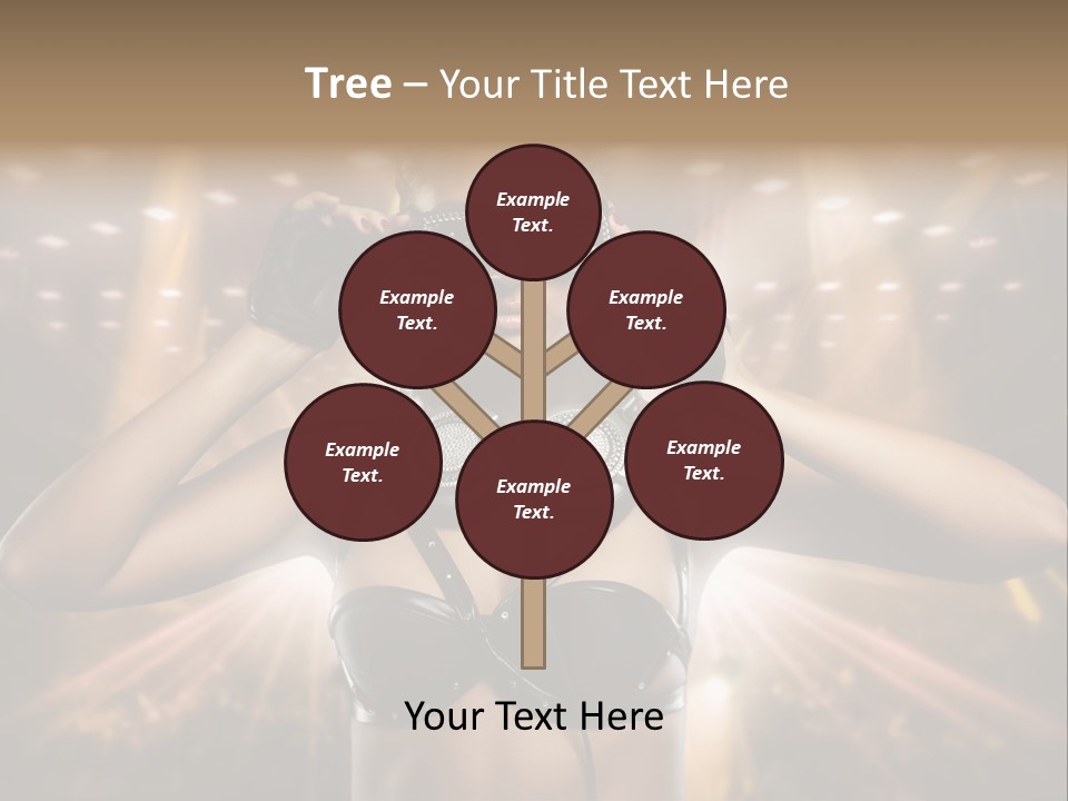 Event Attractive Glass PowerPoint Template