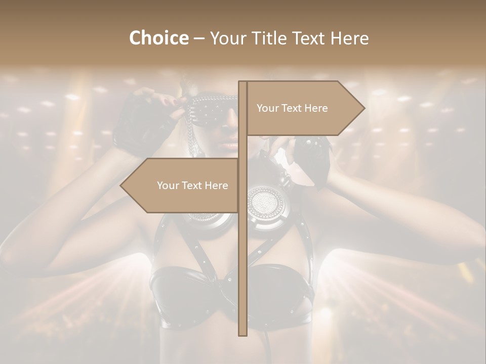 Event Attractive Glass PowerPoint Template