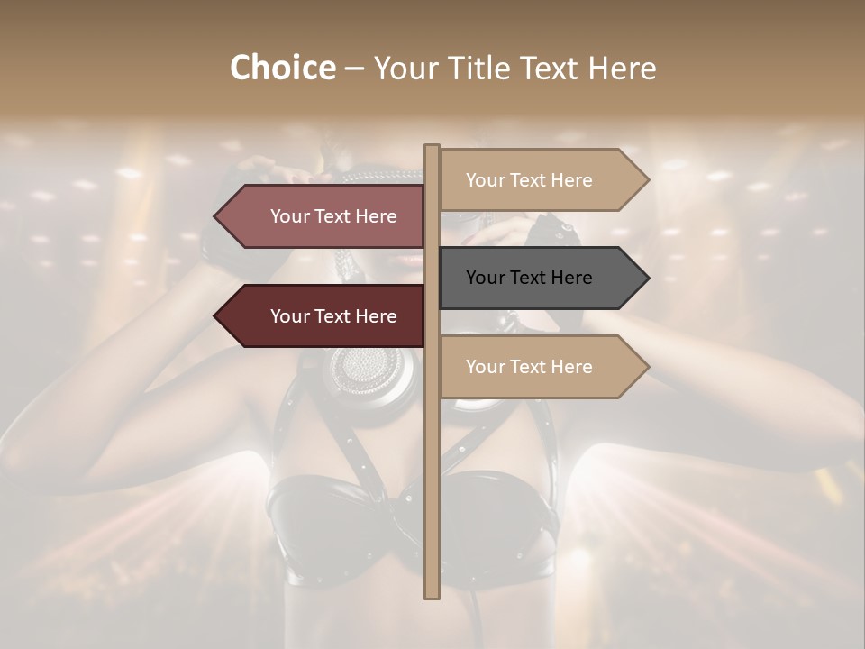 Event Attractive Glass PowerPoint Template