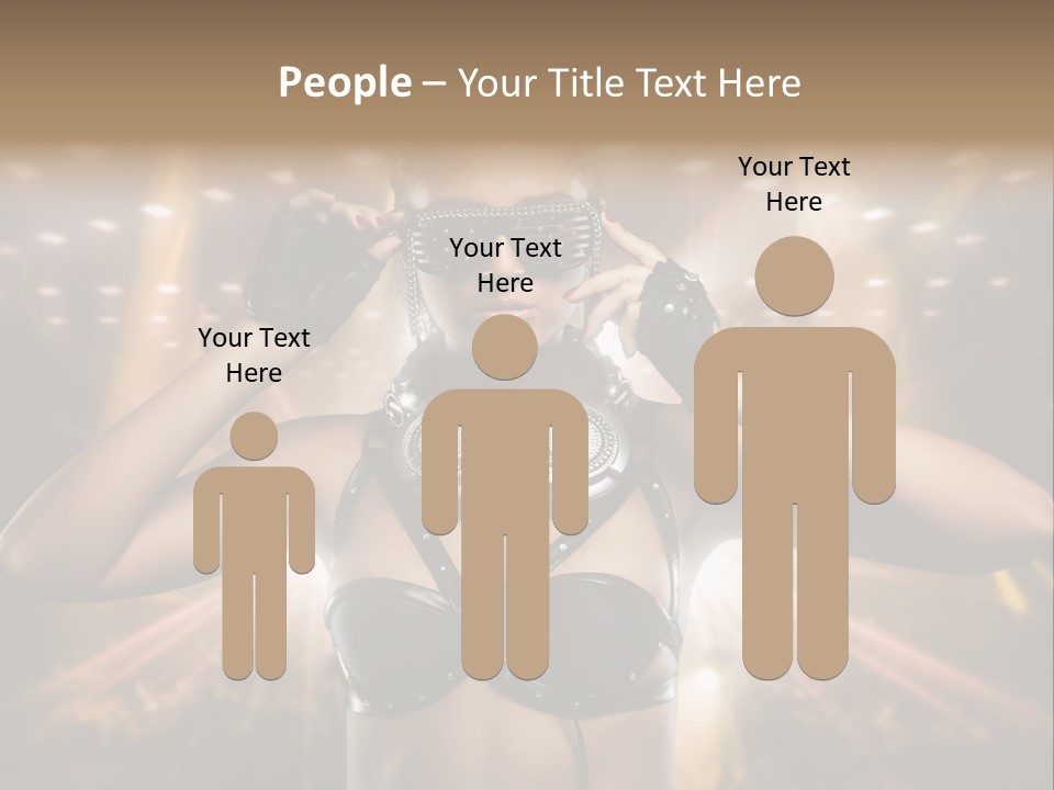 Event Attractive Glass PowerPoint Template