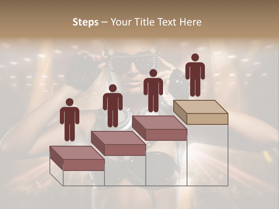 Event Attractive Glass PowerPoint Template