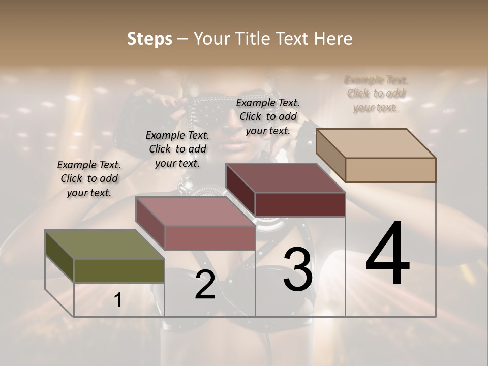 Event Attractive Glass PowerPoint Template