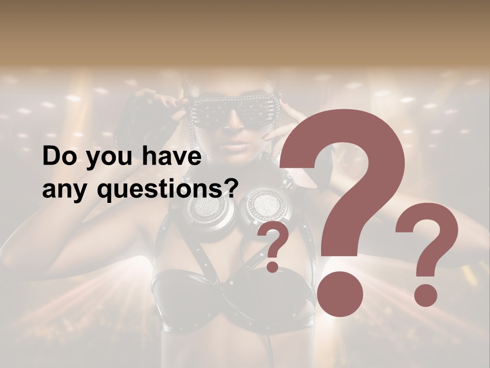 Event Attractive Glass PowerPoint Template