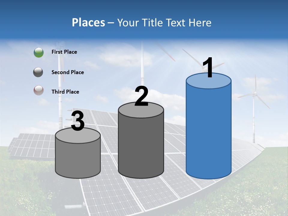 Environmental Field Power PowerPoint Template