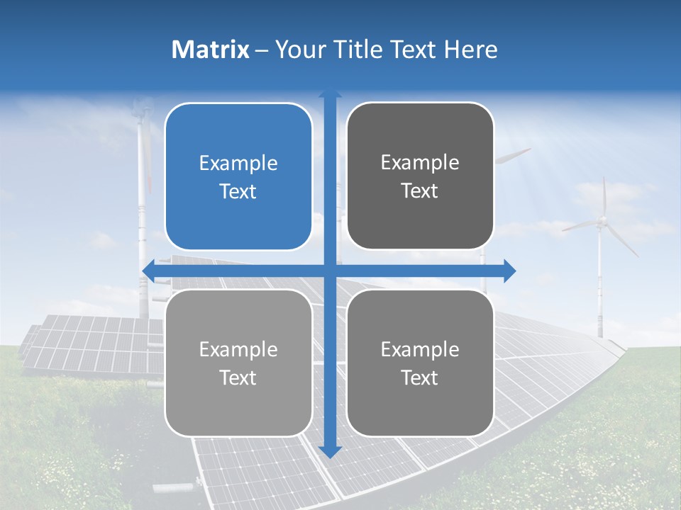 Environmental Field Power PowerPoint Template