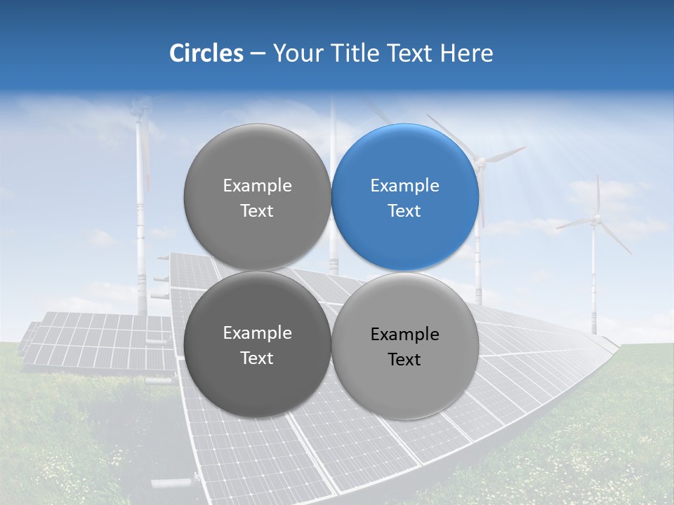 Environmental Field Power PowerPoint Template