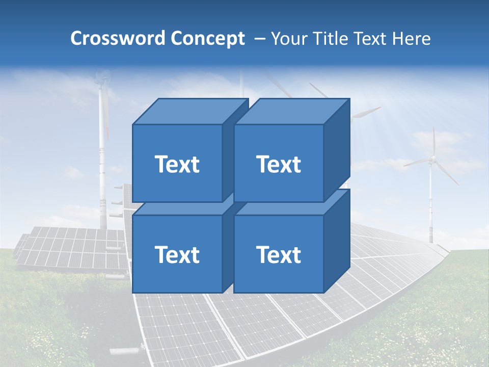 Environmental Field Power PowerPoint Template