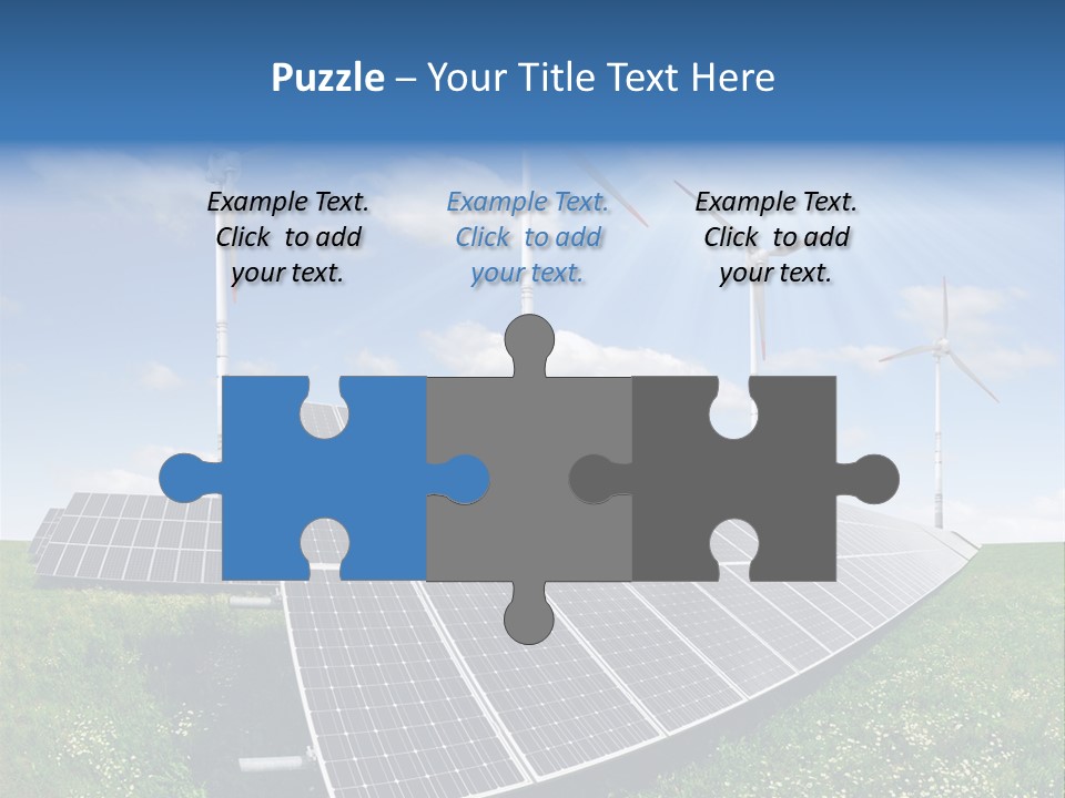 Environmental Field Power PowerPoint Template