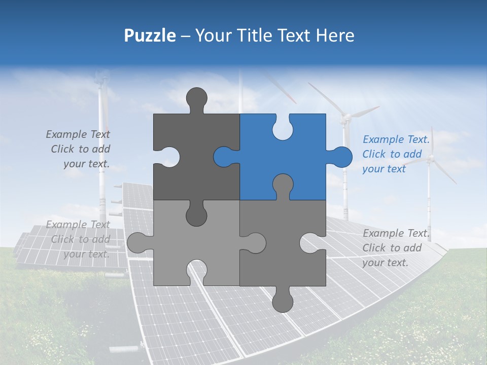 Environmental Field Power PowerPoint Template