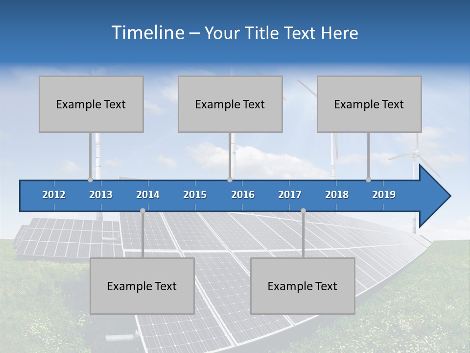 Environmental Field Power PowerPoint Template