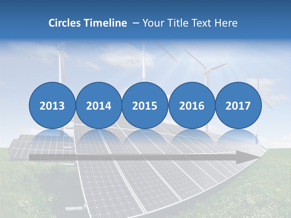 Environmental Field Power PowerPoint Template