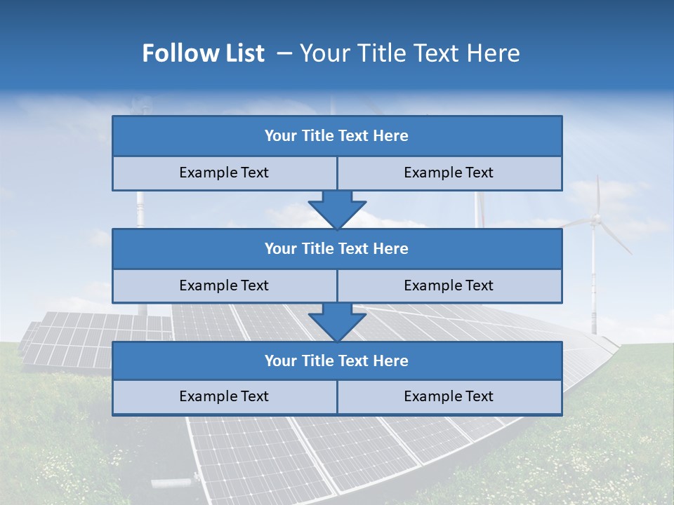 Environmental Field Power PowerPoint Template