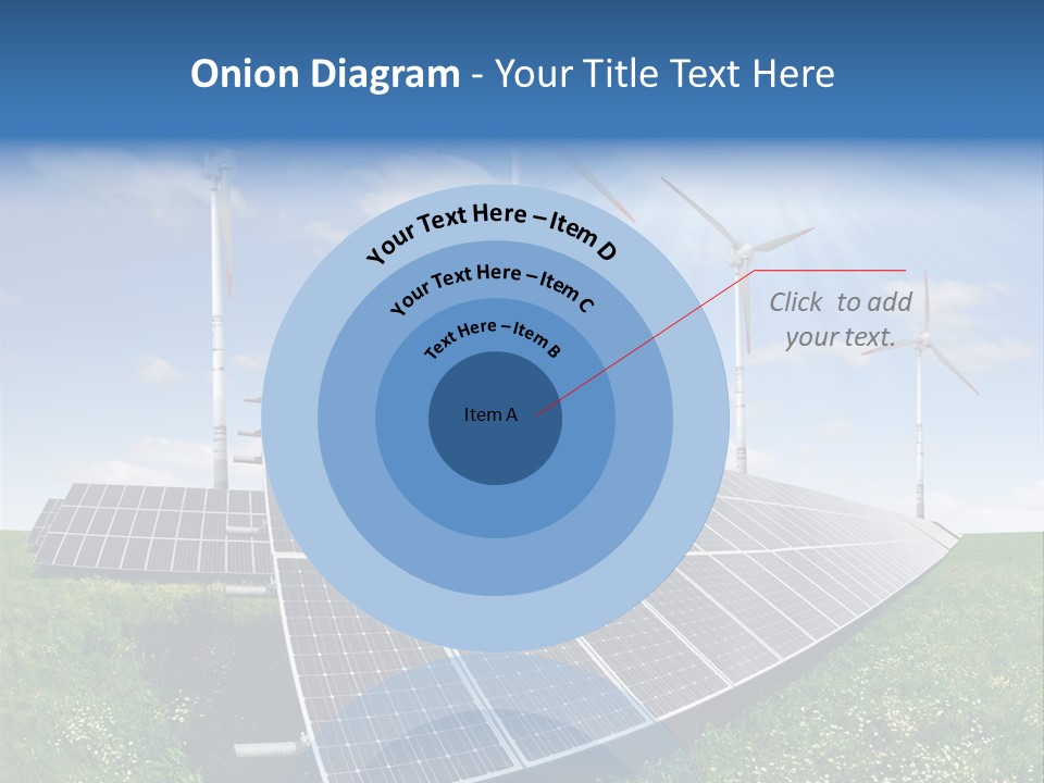 Environmental Field Power PowerPoint Template