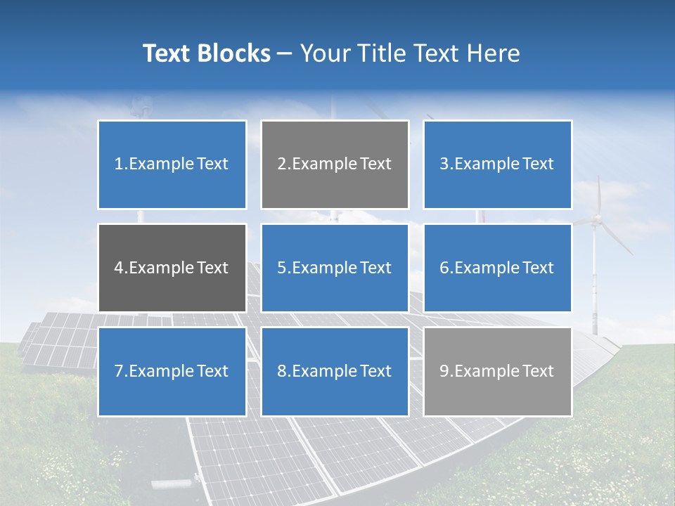 Environmental Field Power PowerPoint Template