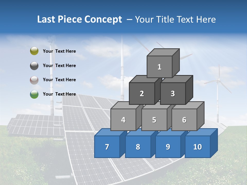 Environmental Field Power PowerPoint Template