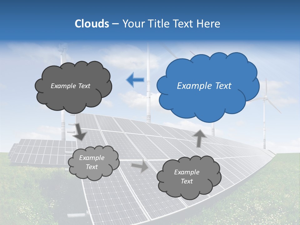 Environmental Field Power PowerPoint Template