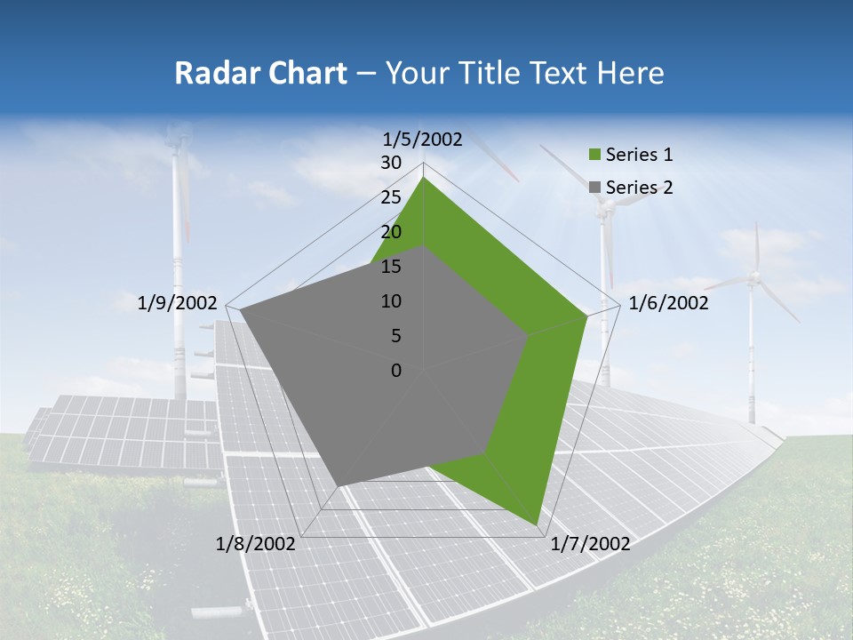 Environmental Field Power PowerPoint Template