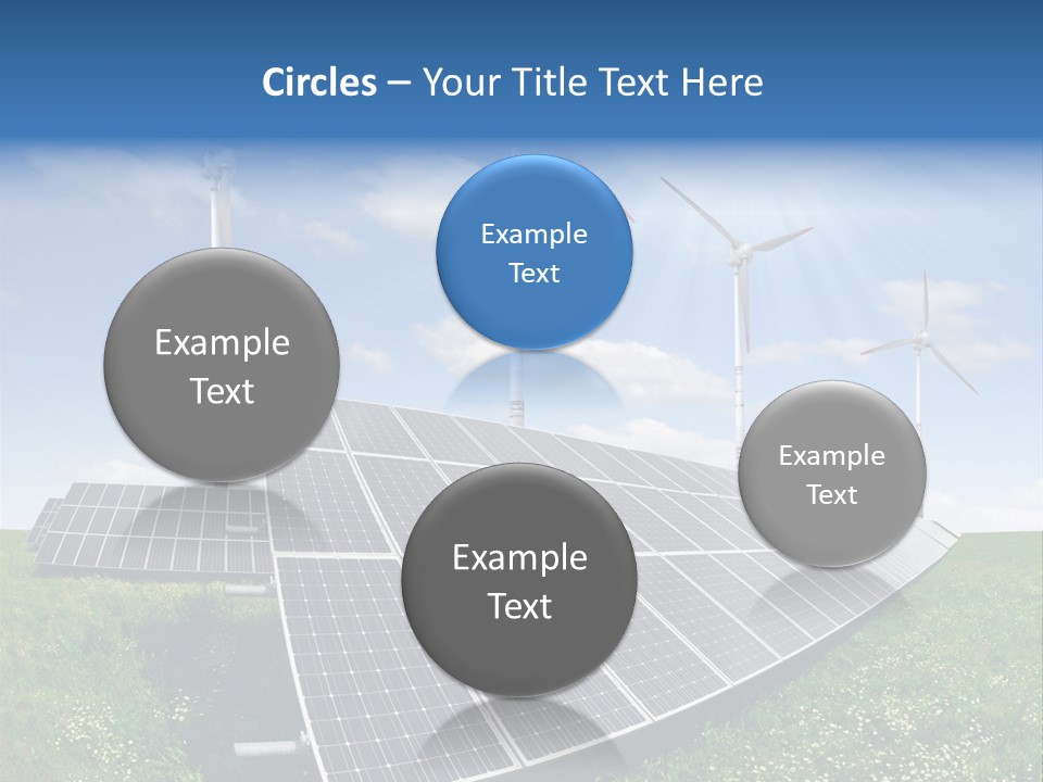 Environmental Field Power PowerPoint Template