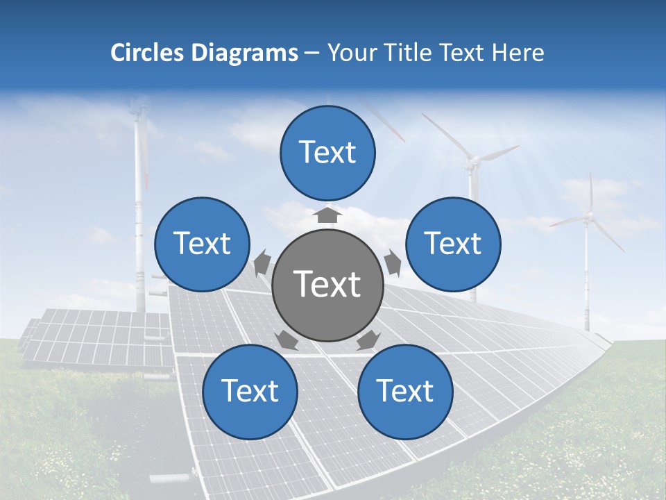 Environmental Field Power PowerPoint Template